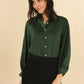 Camicia satinata Tuly da donna