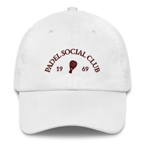 Cappellino da baseball Padel Social Club in cotone con ricamo