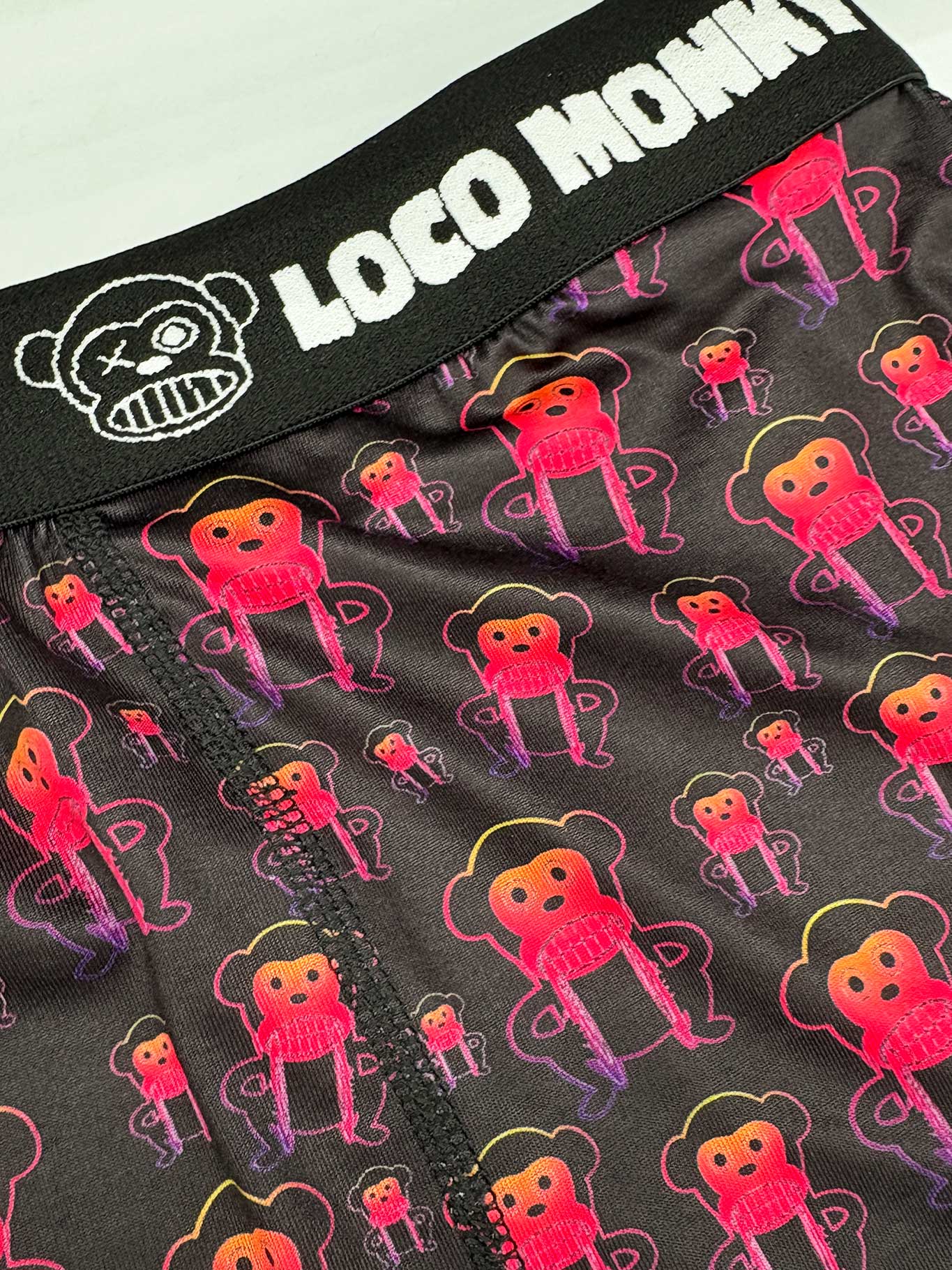 Boxer uomo Locos Neon Loco Monky