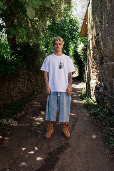 T-shirt oversize Bodega in cotone biologico