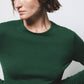 Maglione in maglia rasata con girocollo