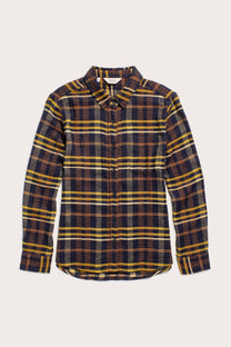 Camicia slim a quadri Alba del Deserto