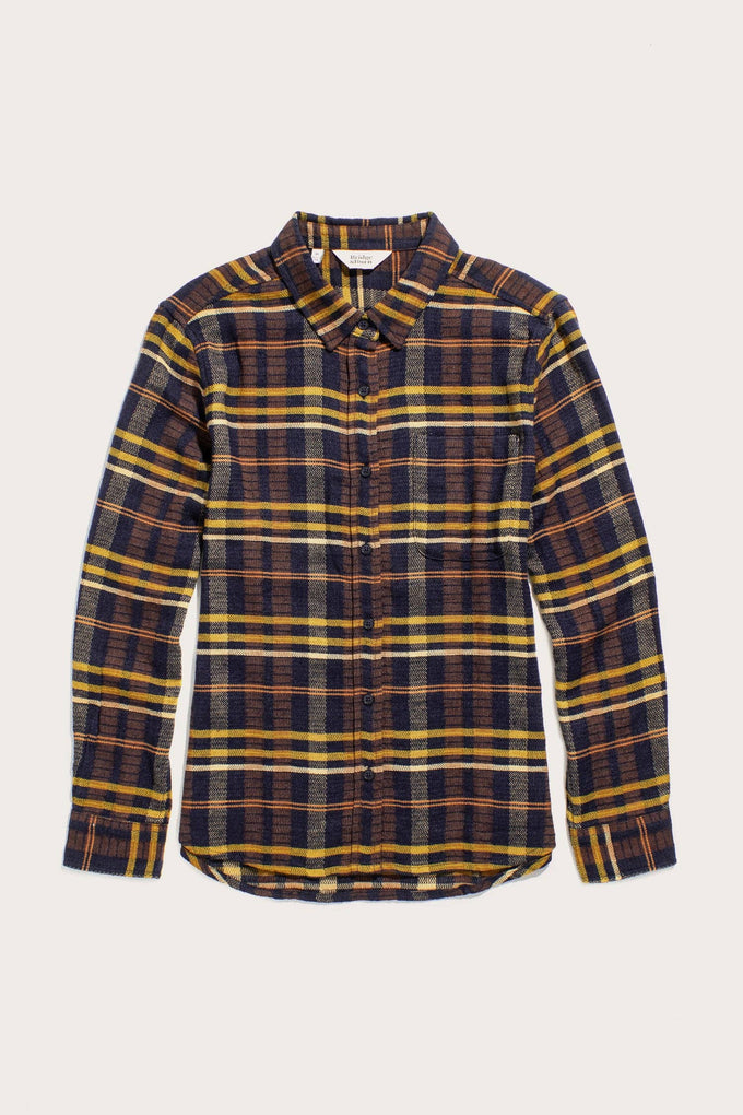 Camicia slim a quadri Alba del Deserto