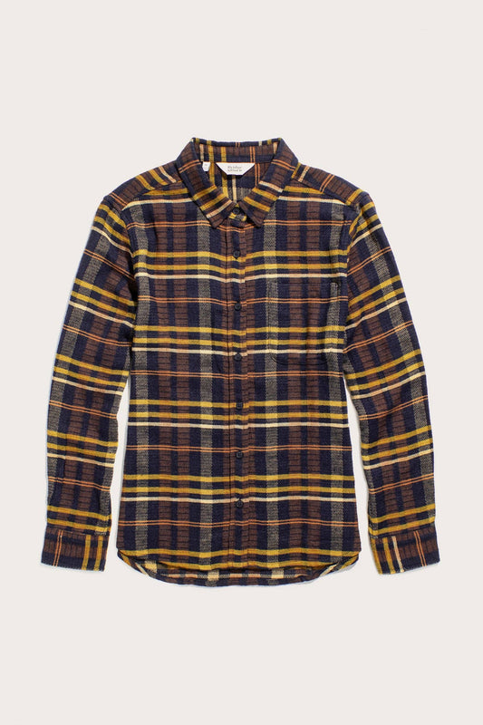 Camicia slim a quadri Alba del Deserto