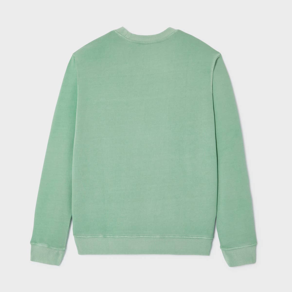 Felpa unisex Billyclub verde acqua in cotone biologico