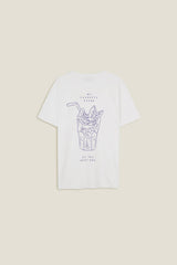 T-shirt uomo con stampa cocktail