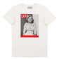 T-shirt unisex in cotone biologico con stampa fotografica vintage