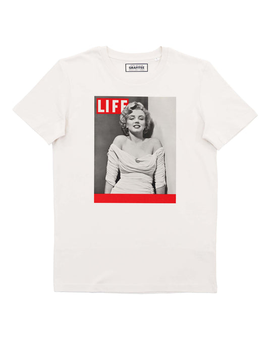 T-shirt unisex in cotone biologico con stampa fotografica vintage