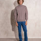 Maglione dolcevita uomo in maglia misto viscosa