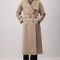 Trench oversize con cintura e fibbia