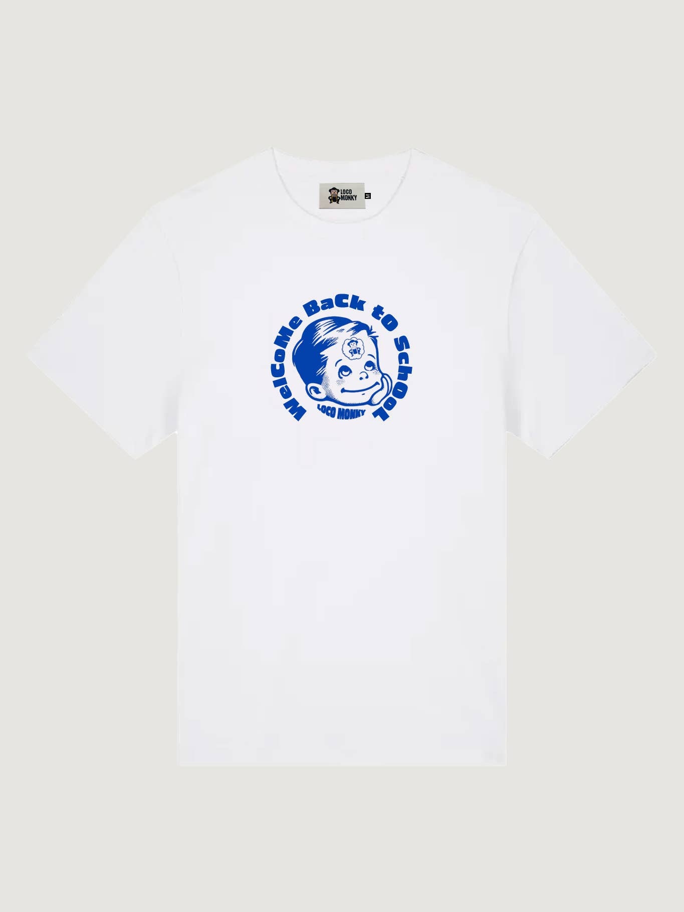 T-shirt bianca unisex Welcome Back to School