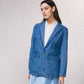 Blazer in denim da donna