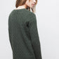 Cardigan in maglia strutturata con scollo a V