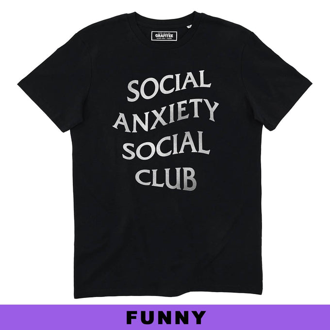 T-shirt streetwear “Social Anxiety Social Club”
