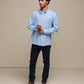 Camicia uomo classica in cotone e poliestere