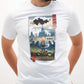 T-shirt unisex manga Ukiyo-e ispirata a Zelda