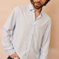 Camicia button-down Valencia a righe azzurre da uomo