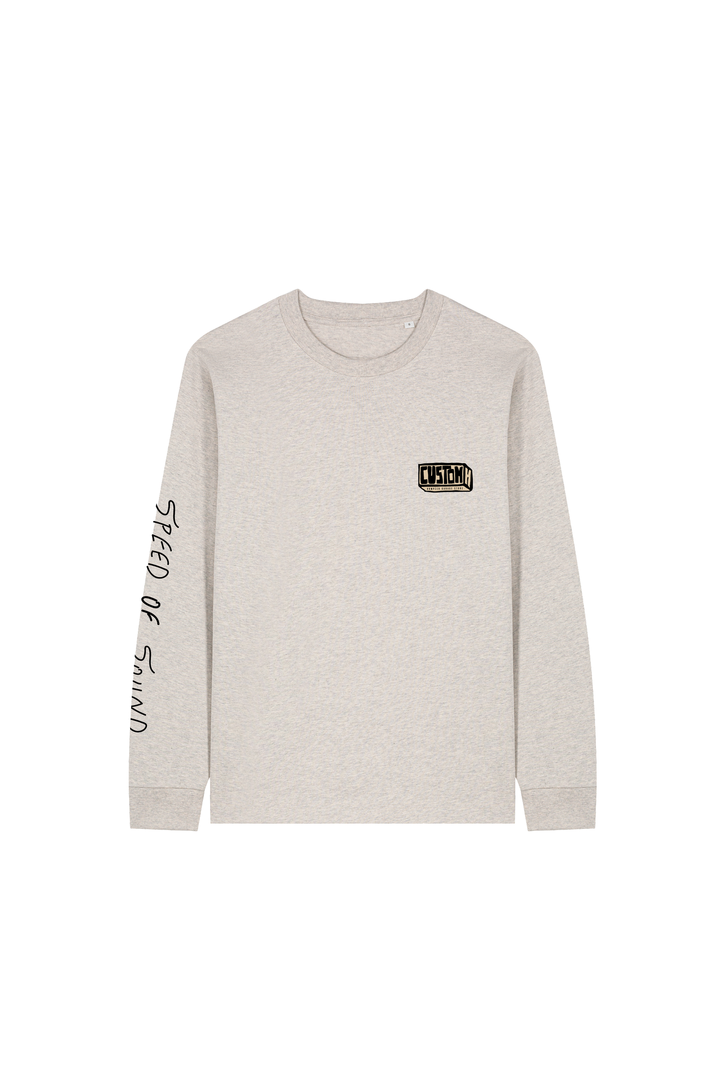 T-shirt a maniche lunghe Speed of Sound in cotone organico