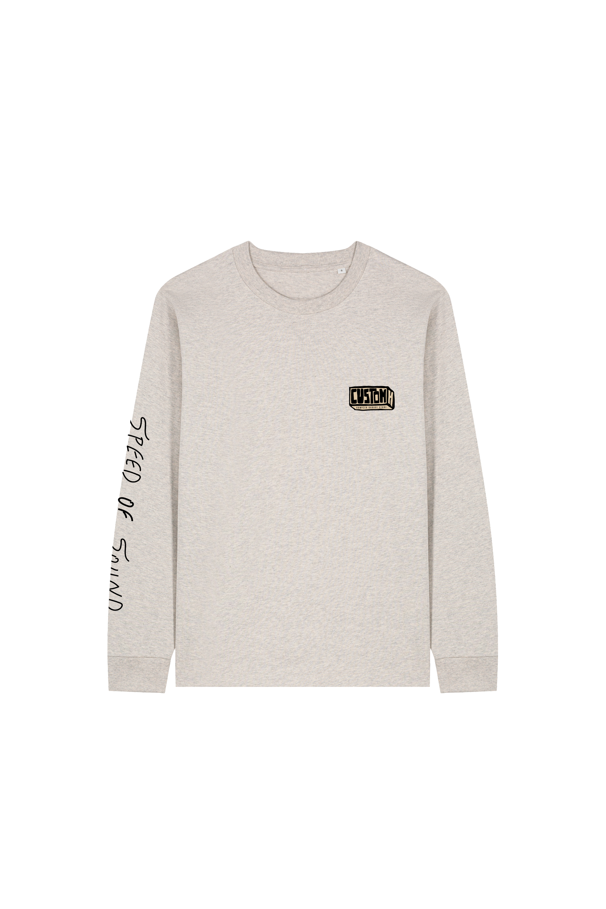 T-shirt a maniche lunghe Speed of Sound in cotone organico