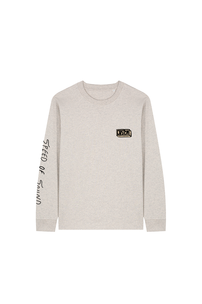 T-shirt a maniche lunghe Speed of Sound in cotone organico