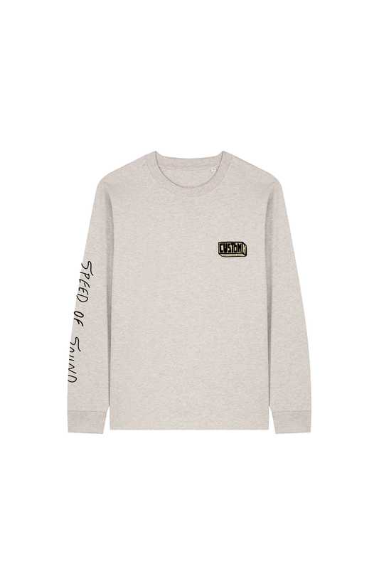 T-shirt a maniche lunghe Speed of Sound in cotone organico