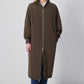 Cappotto leggero lungo con zip