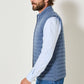Gilet imbottito Brunch senza maniche blu chiaro