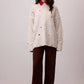 Maglione in maglia effetto vintage con dettagli distressed