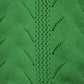 Maglione in maglia strutturata verde
