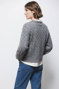 Maglione a maglia strutturata