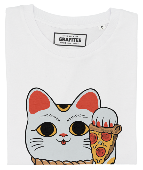 T-shirt Lucky Pizza in cotone biologico