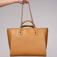 Borsa shopper con tracolla a catena
