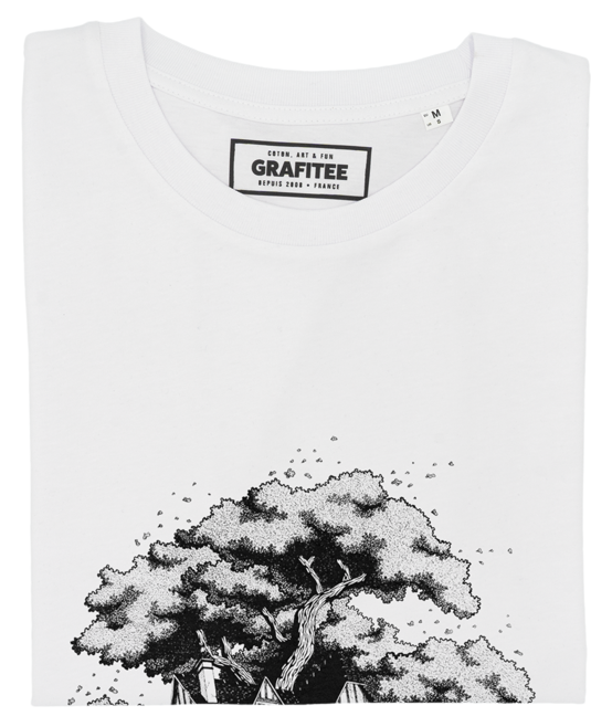 T-shirt unisex in cotone biologico con grafica Nature Maison