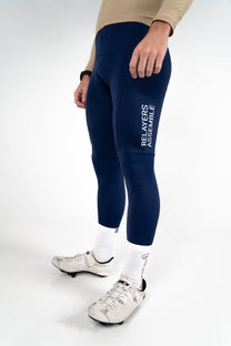Culotte lunga da ciclismo blu navy