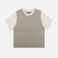 T-shirt corta donna color block Velo di Ferro