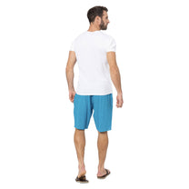 Pantaloncini estivi in cotone con vita elasticizzata e coulisse