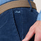 Pantaloni Sundy in velluto a coste blu celeste