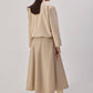 Giacca bomber Cachet color crema