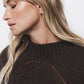 Maglione strutturato in maglia con girocollo