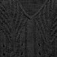 Maglione in maglia strutturata con scollo a V