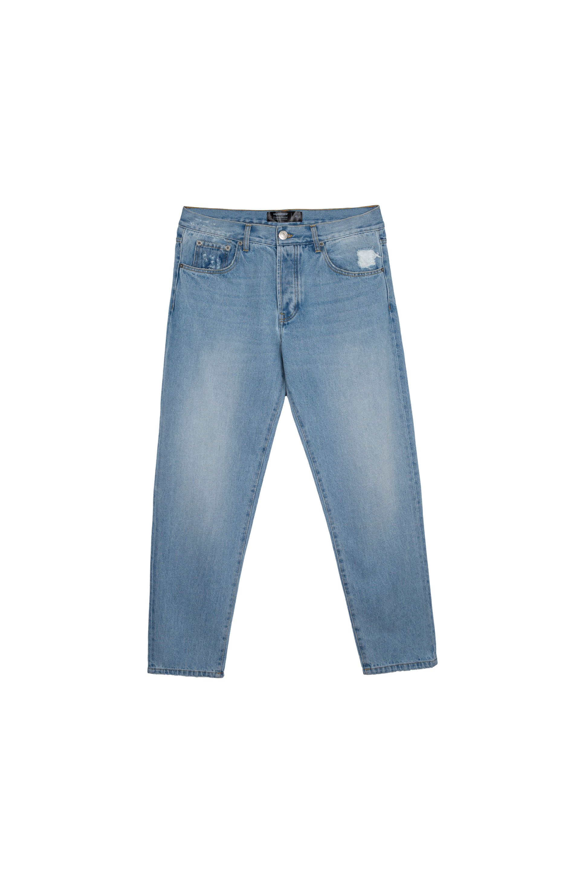 Jeans in denim di cotone biologico