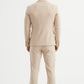 Abito uomo tre pezzi beige