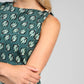 Abito midi verde Mirkala con stampa