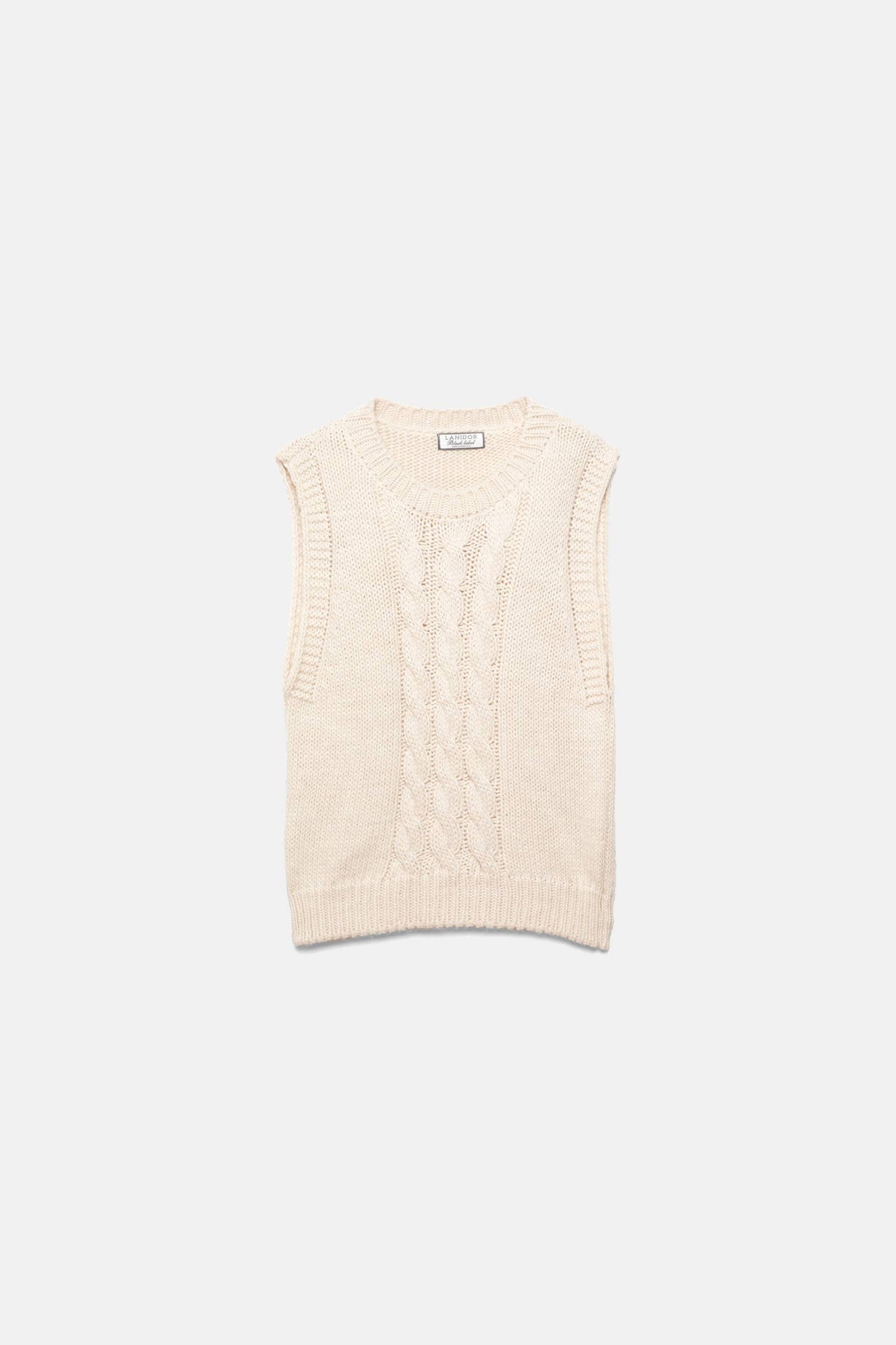 Gilet in maglia strutturata