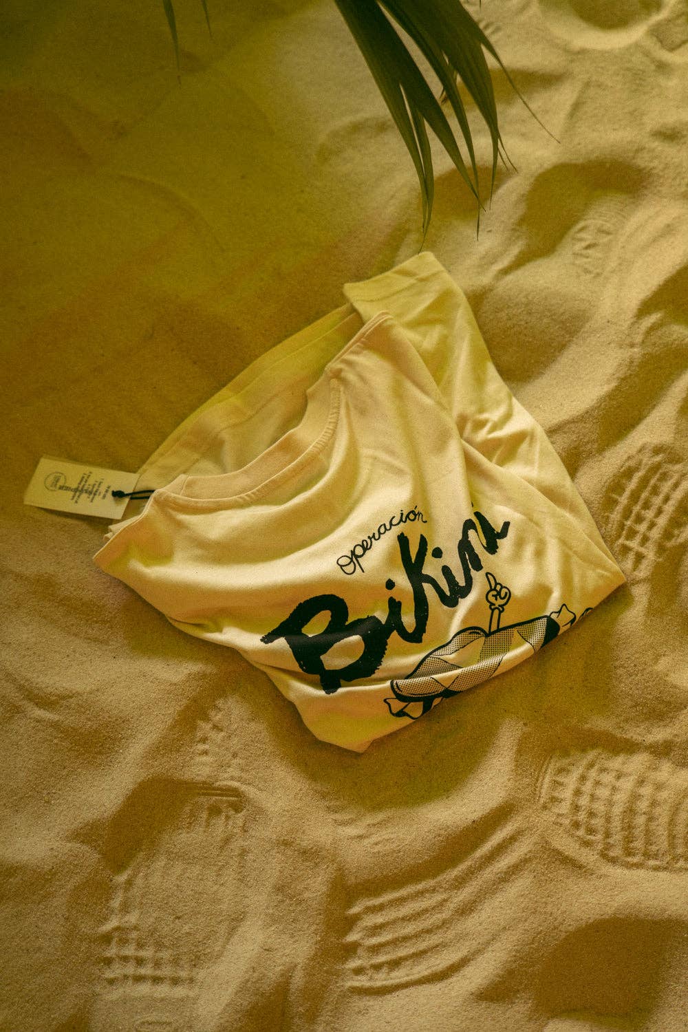 T-shirt oversize bikini in cotone biologico