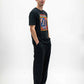 T-shirt unisex in cotone biologico con stampa basket “Born on the Streets”
