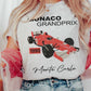 T-shirt grafica Monaco Grand Prix