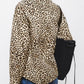 Camicia animalier in cotone