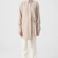 Tunica camicia a righe con cintura e fibbia