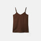 Top basic con scollo a V e spalline sottili
